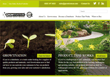 Tablet Screenshot of growtivation.com
